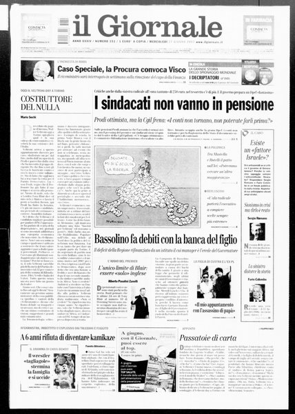 Il giornale : quotidiano del mattino